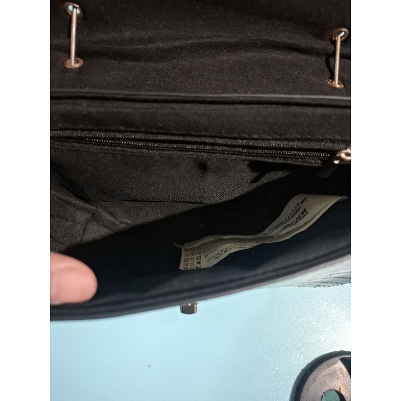 STRADIVARIUS CROCO OLIVE BAG PRELOVED