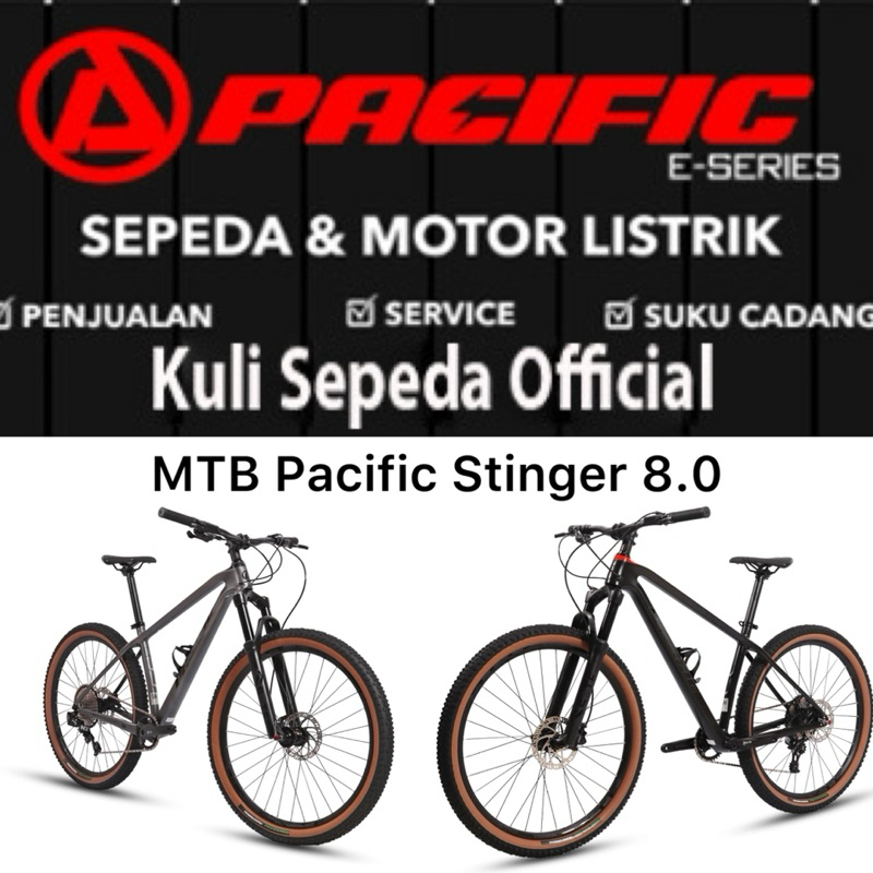 Sepeda MTb Pacific Stinger 8.0 SRAM NX 11 SPEED