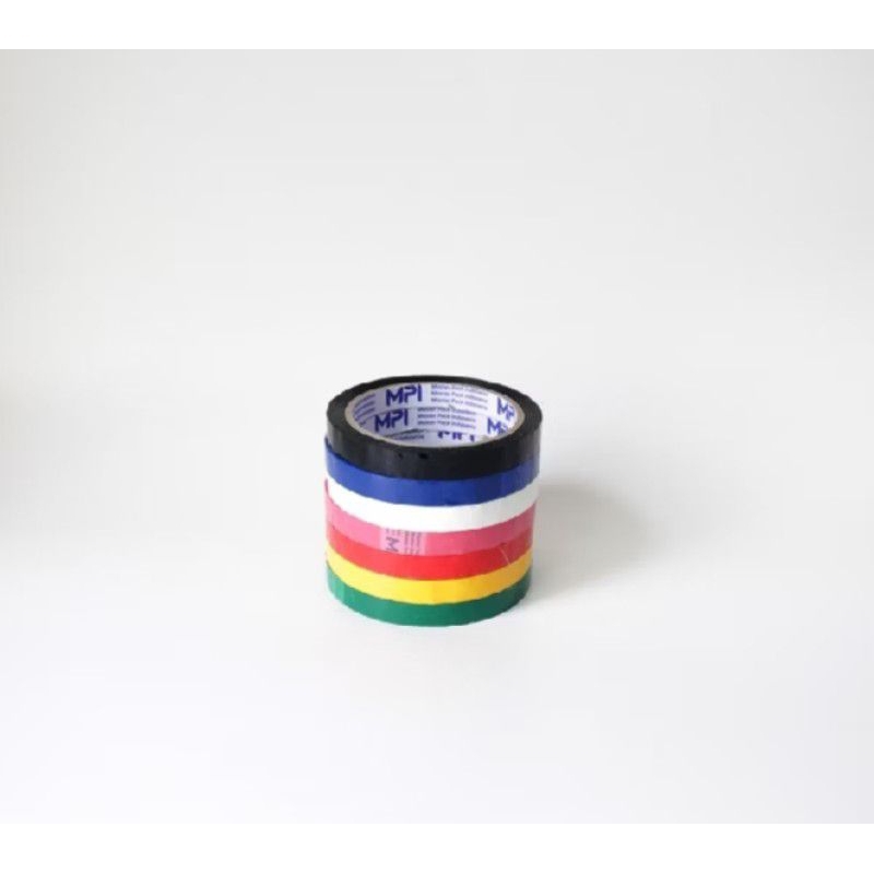 

Isolasi Warna Warni 12 mm - Lakban Opp Tape Warna 12 mm