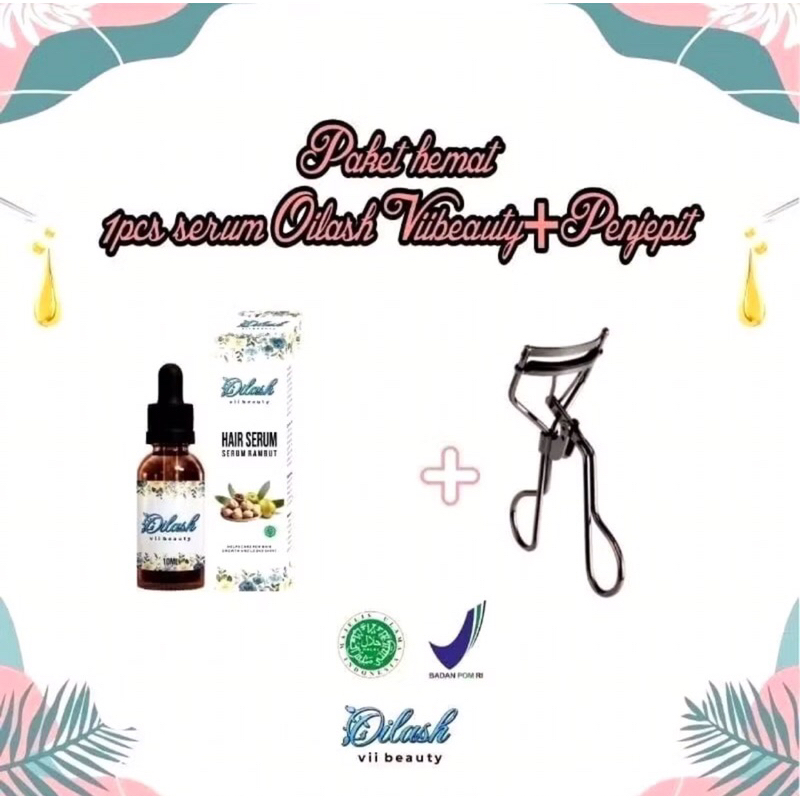 OILASH VIIBEAUTY BPOM/Oilash by vii beauty bpom/serum bulu mata/serum penumbuh bulu mata