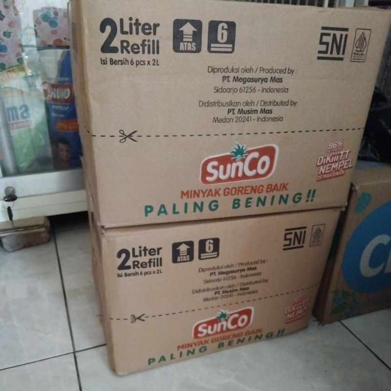 

sunco minyak goreng 2lt