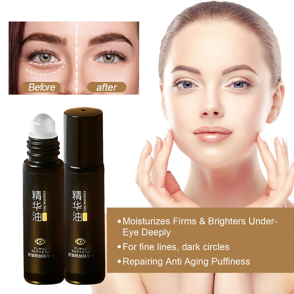 Firming Anti-Wrinkle Eye Serum Oil Dark Circles Eye Oil Roll On ADMD Eye Essence Oil 10ml Eye cream 