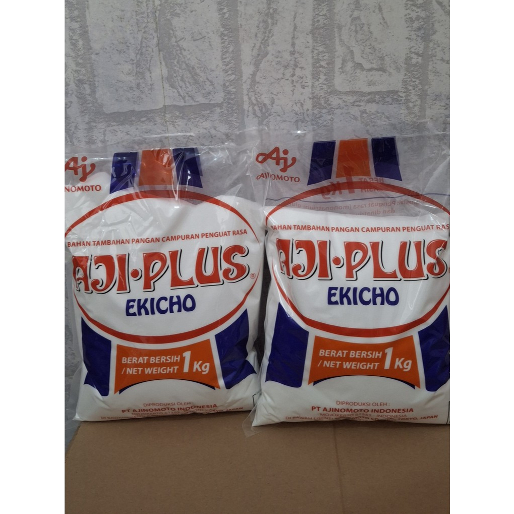 

AJIPLUS EKICHO 1 kg (bahan tambahan penyedap rasa untuk pasta kerupuk bakso saus kecap)