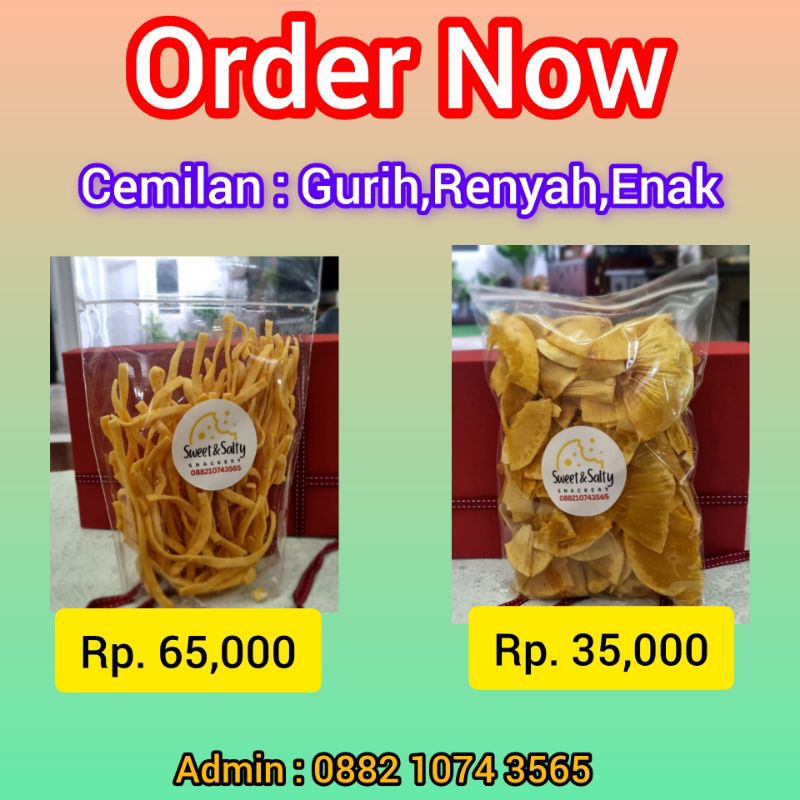 

Keripik Sukun & Stik Keju