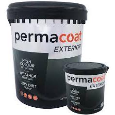 PERMACOAT EXTERIOR WARNA AGUNG - CAT TEMBOK LUAR RUANGAN / CAT DINDING EXTERIOR SEMI KILAP WATER
