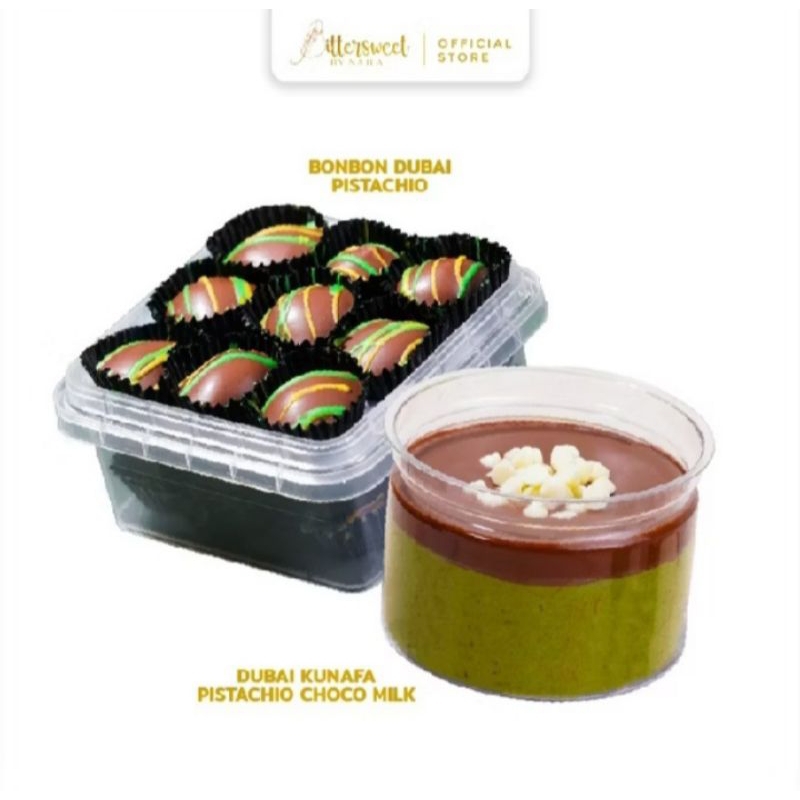 

BITTERSWEET BY NAJLA - DUBAI KUNAFA + BON BON DUBAI PISTACHIO