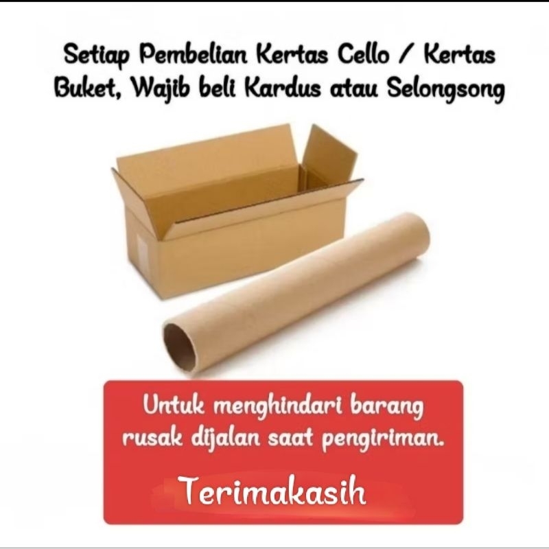 

Kardus Packing Khusus Kertas/Buket