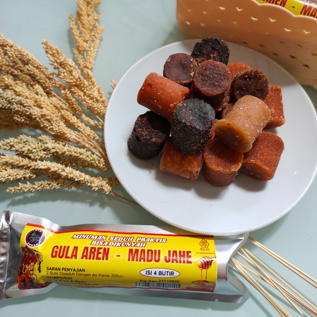 

minuman instan jahe merah madu gula aren | minuman gula aren jahe merah | minuman jahe praktis