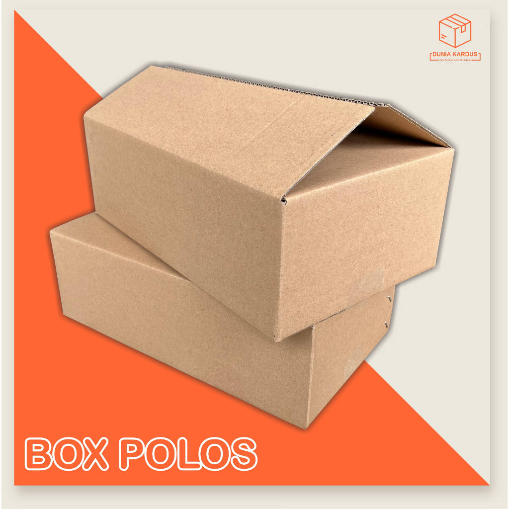 

Box Polos 34x19x11 cm /Kotak Dus Packing Polos/boxcoklatpolos/karduspacking/boxpolos/boxpaking/boxkarton