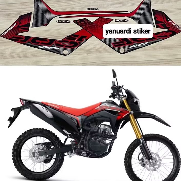 STRIPING STIKER LIST CRF 150 L TAHUN 2021 2022 CRF 150L 2021 2022 EXTREM