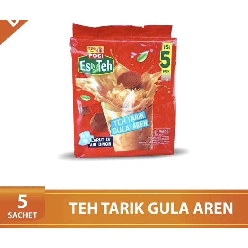 

TEH POCI TEH TARIK GULA AREN 125 GR (ISI 5 SACHET)