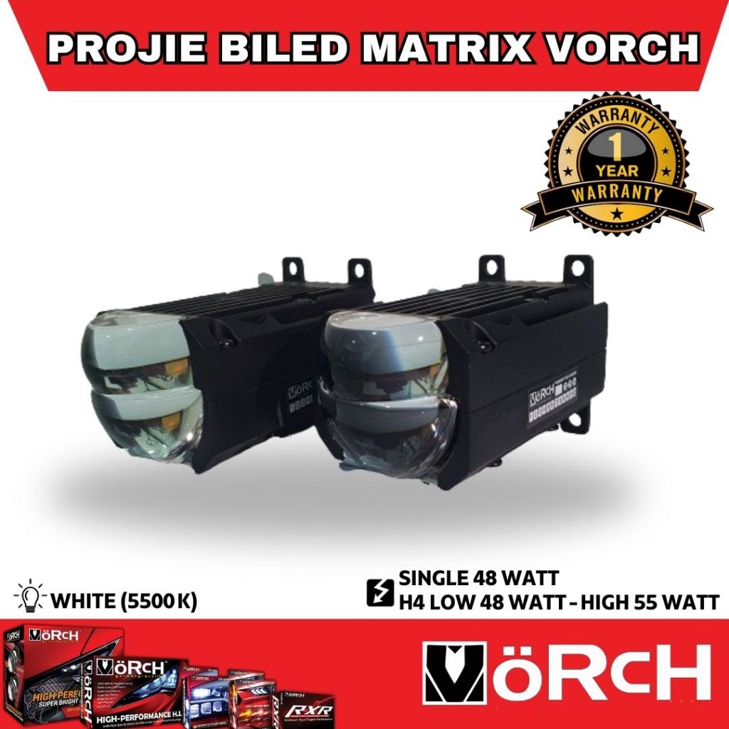 PROJIE BILED MATRIX LASER 2" VORCH LAMPU MOBIL