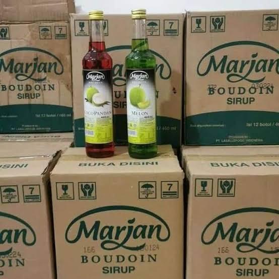 

Sirup Marjan Melon / Cocopandan 1 dus isi 12 botol