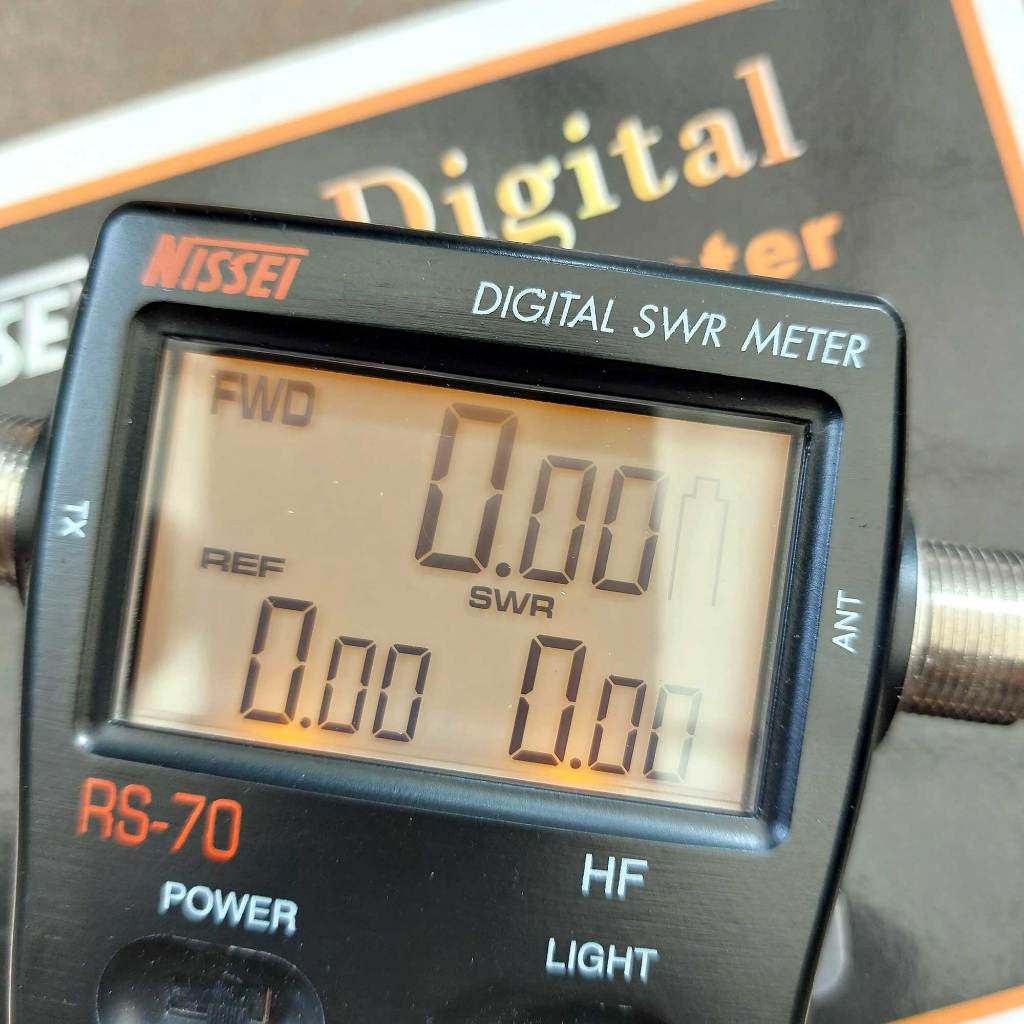 SWR dan power meter digital HF Nissei RS-70 RS70 RS 70