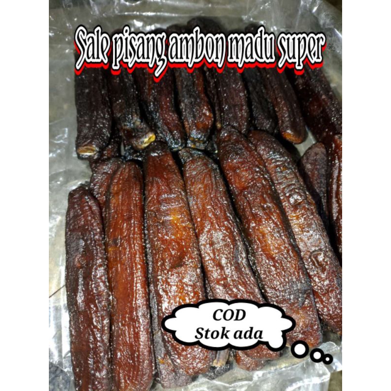 

COD sale pisang ambon madu super kemasan 250 gram