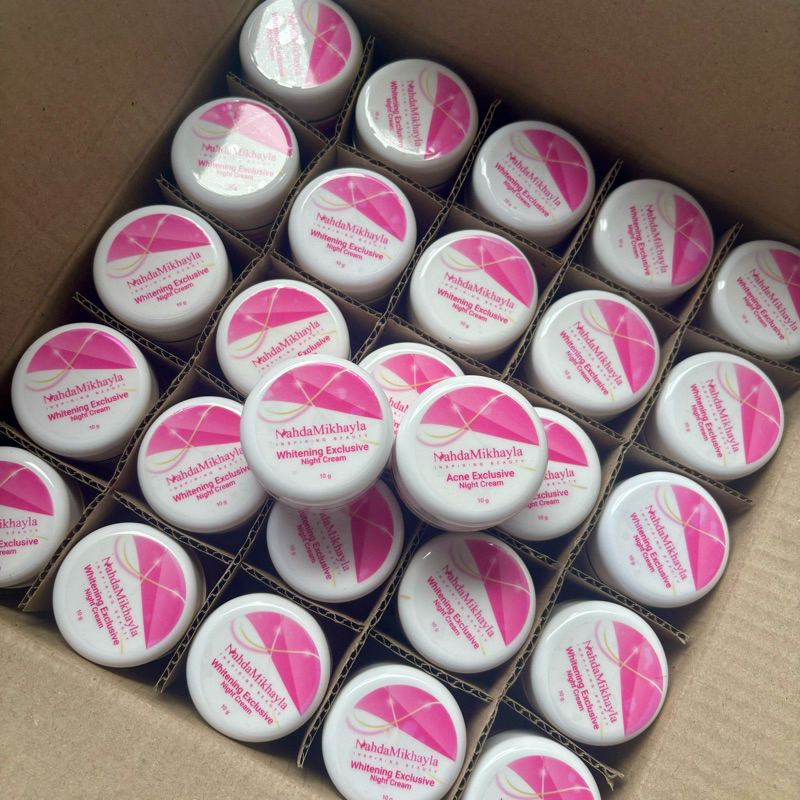 Ecer Cream Malam Normal/Acne dll Nahda Skincare ORI