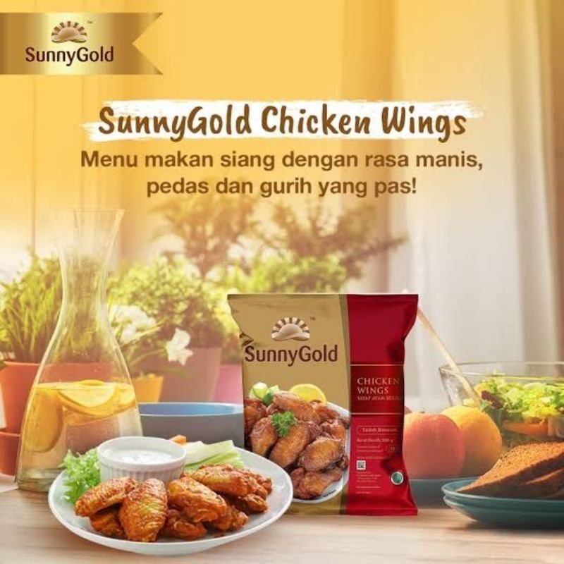 

sunny Gold Chikken wings 500 grm