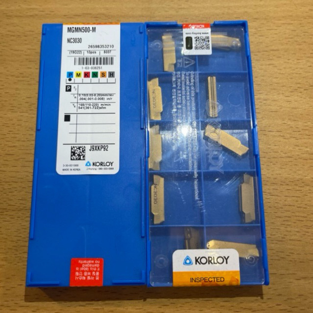 Insert MGMN500-M NC3030