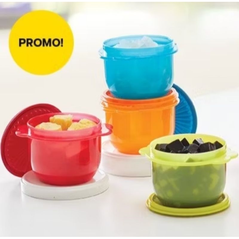 Promo Tupperware Star bowl 750ml 1pc ecer toples plastik warna random tempat wadah bekal anak lucu t