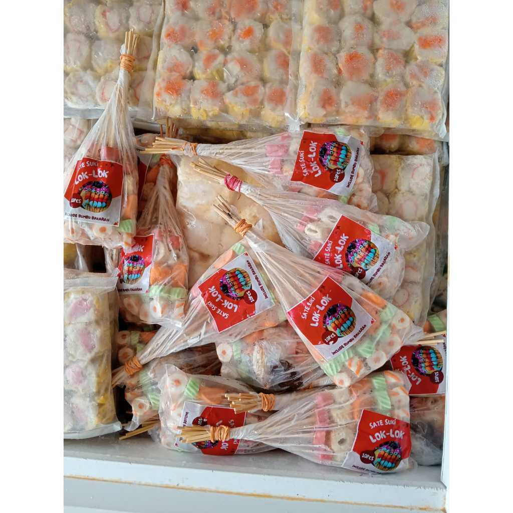 

Sate Lok-Lok Isi 10 Tusuk Ekonomis Free Bumbu
