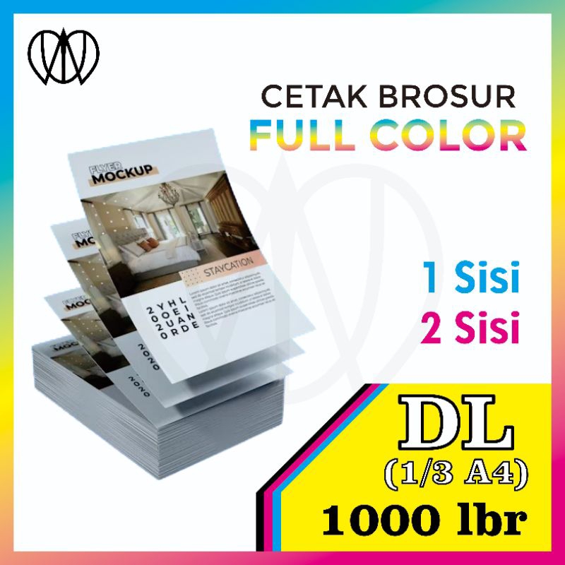 

Cetak Brosur DL 1/3 A4 1 Sisi | 2 Sisi | Cetak Flyer | Cetak Pamflet Full Color