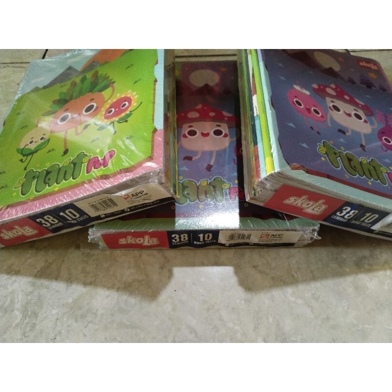 

Buku Skola 38 lembar 1pak isi 10 pcs