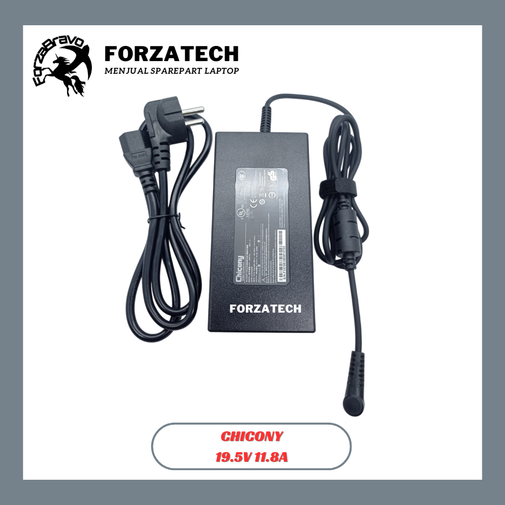 Adaptor Charger Chicony A17-230P1A 19.5V 11.8A DC 4.5X3.0mm 230Watt