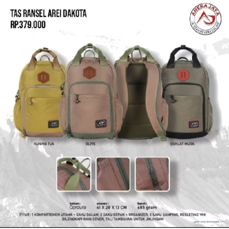 TAS RANSEL DAKOTA 25L