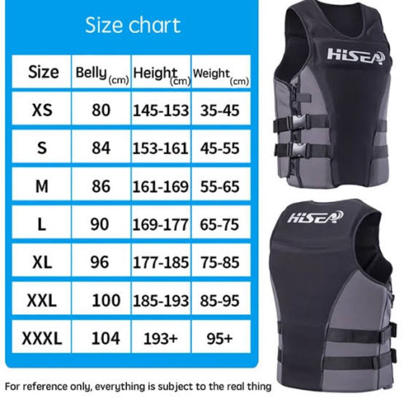 Pelampung Renang Life Jacket Brand Hisea Dewasa