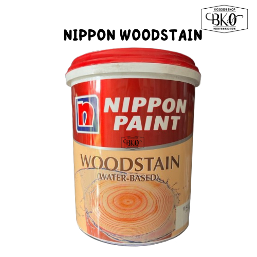 Nippon Paint Woodstain Waterbased Cat Kayu
