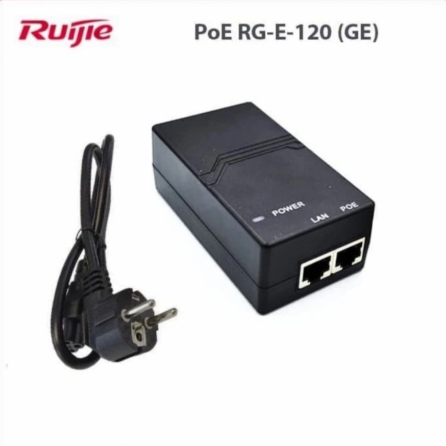 POE Ruijie RG-E-120(GE) Power Over Ethernet Adaptor POE RG E 120 GE