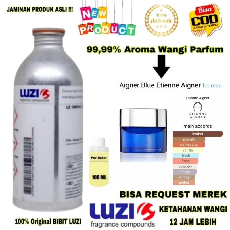 LUZI BIBIT PARFUM ORIGINAL LUZI 100 ML MINYAK WANGI PARFUM ORIGINAL LUZI 100 ML AEGEN SEA 224115 FOR