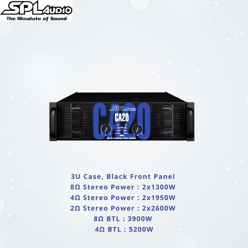 SPL Audio Power Amplifier CA 20
