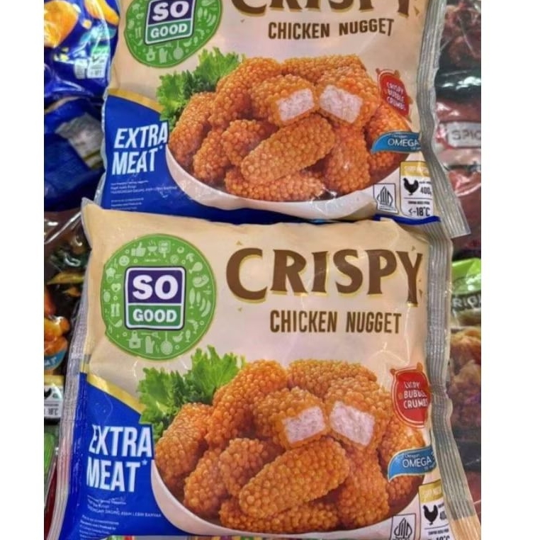 

SO Good Crispy Chicken Nugget 400gr