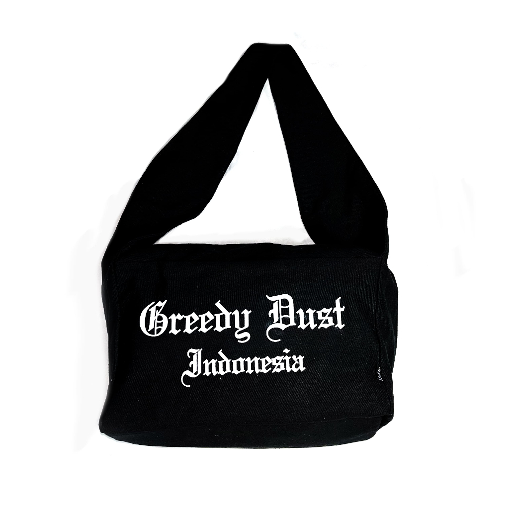 Greedy Dust Indonesia Sling Totebag Black