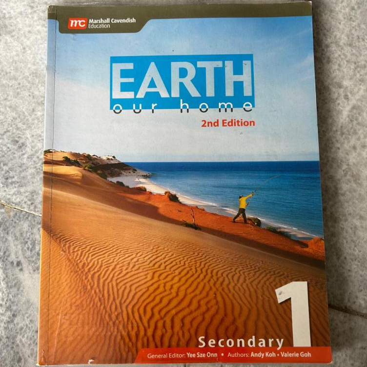 earth our home 2nd edition textbook (preloved) / buku sekolah/ geography/ib myp/cambridge igcse