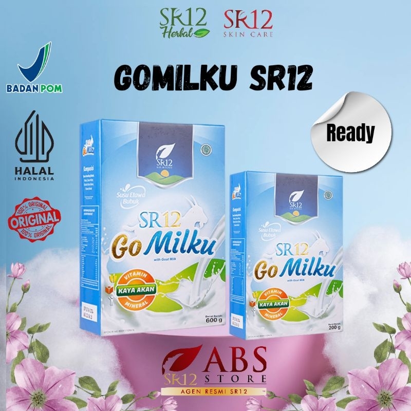 

SR12 NGANJUK_ GOMILKU ORIGINAL SR12 kemasan 200g dan 600gr Asli Original.