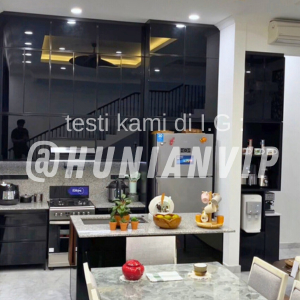 Kitchen set modern full aluminium minimalis surabaya