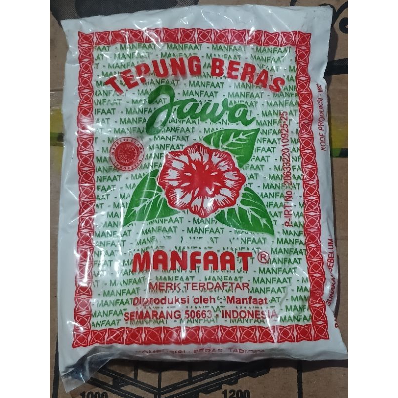 

TEPUNG BERAS JAWA MAWAR MANFAAT KECIL