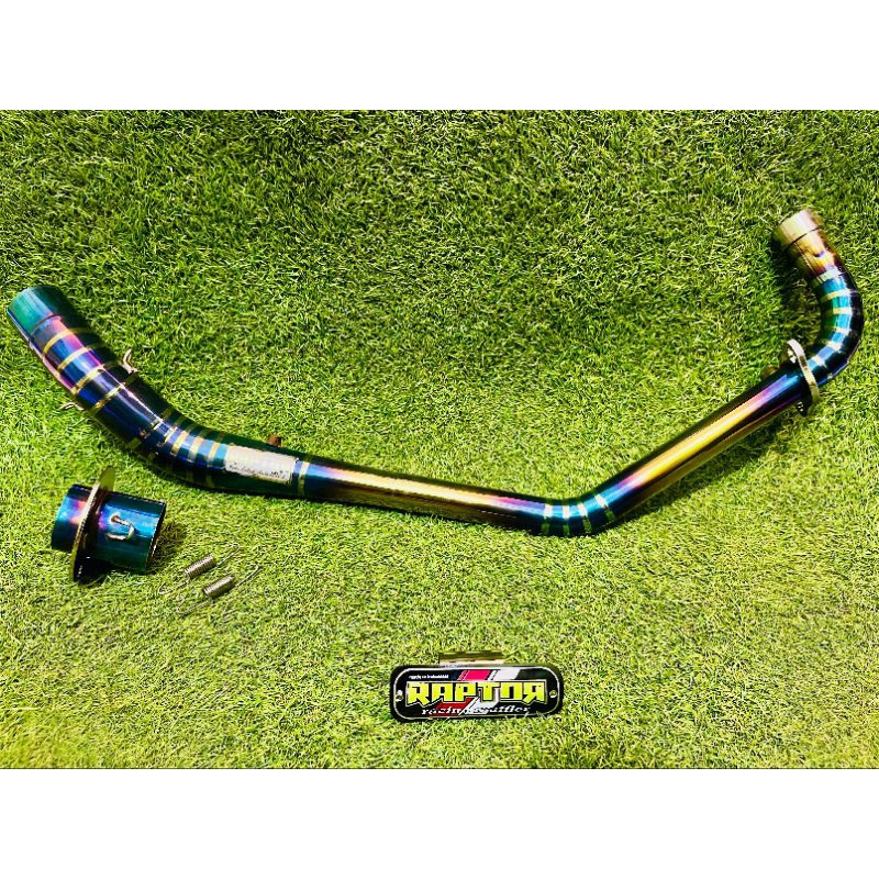 Leheran Bluemoon Knalpot CB150R OLD - ORI Raptor Plus Adaptor