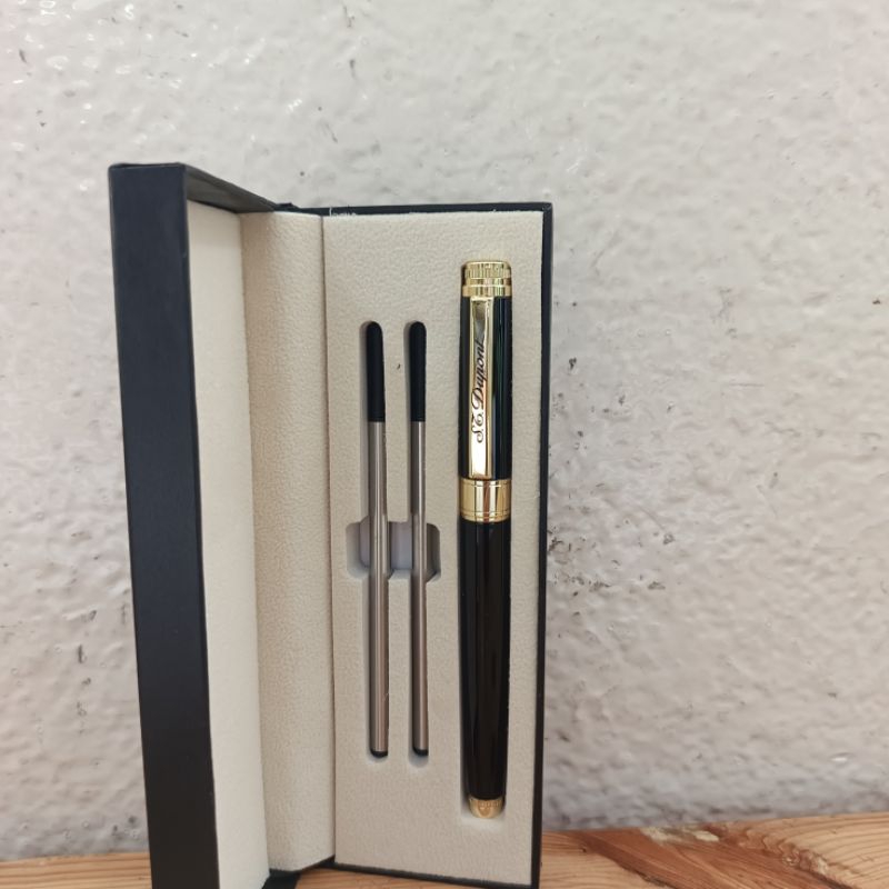 

pulpen rollerball mewah dupont exclusive gratis grafir nama atau logo