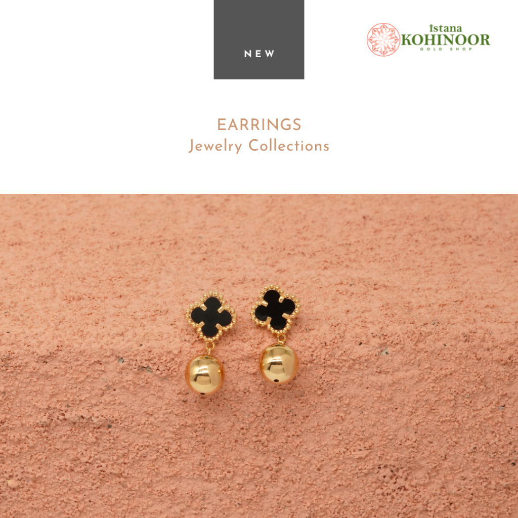 KOHINOOR NEW GIWANG 16K EMAS VARIASI CLOVER HITAM