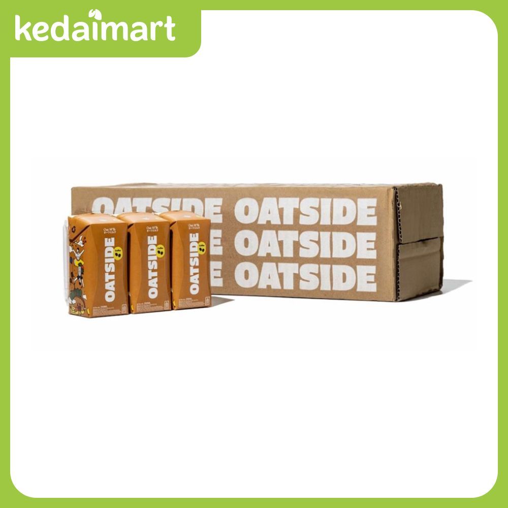 

Oatside Oatmilk Coffee 200 Ml with Straw Dus Isi 24