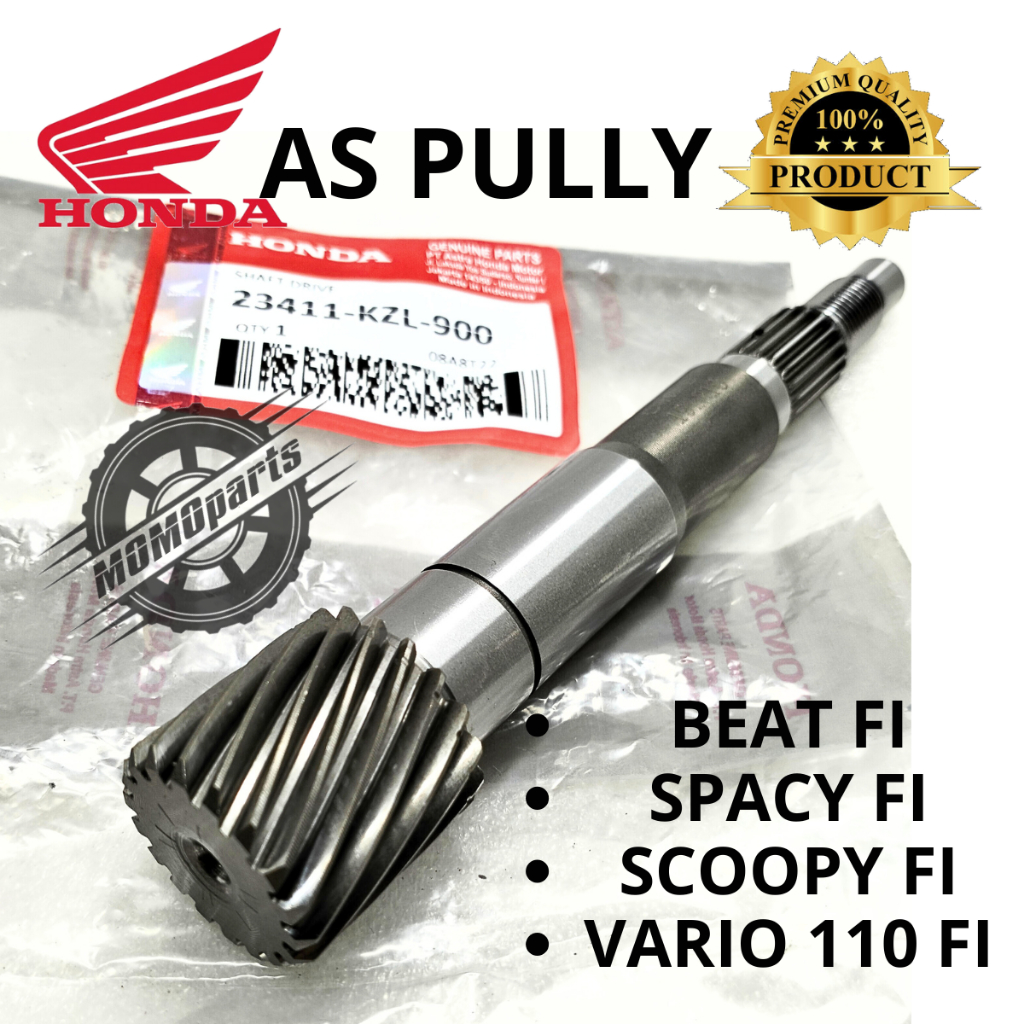 ORIGINAL AS PULLY BELAKANG HONDA BEAT FI SPACY BEAT FI SCOOPY FI  VARIO 110 FI INJEKSI KUALITAS ASLI
