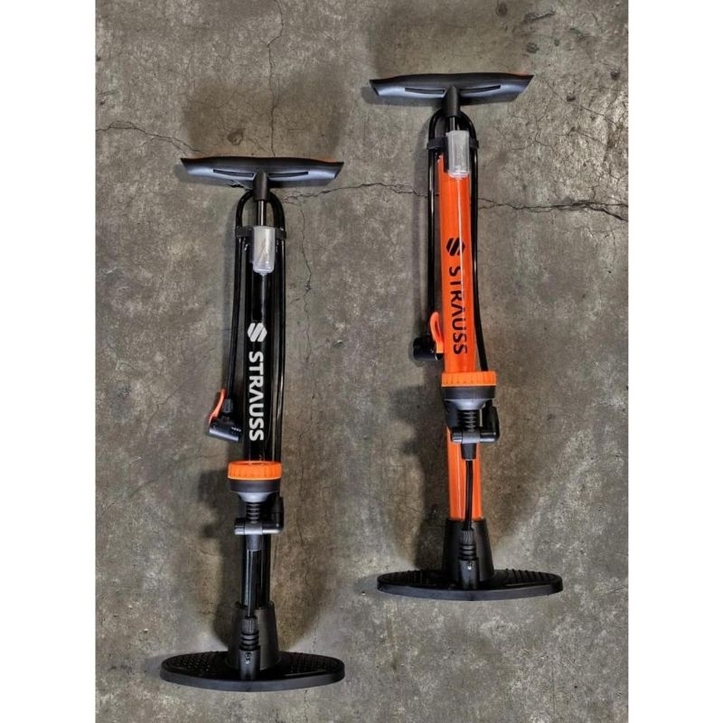 Pompa Sepedah Montor STRAUSS Kumpo Angin Sepedah Balon Bola