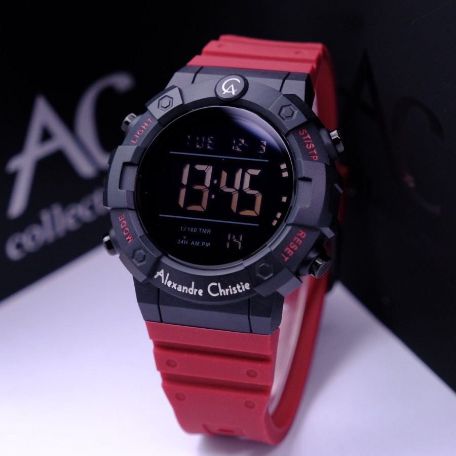 Jam tangan Alexandre Christie AC 9388 /AC9388 / AC9377 Digital Original