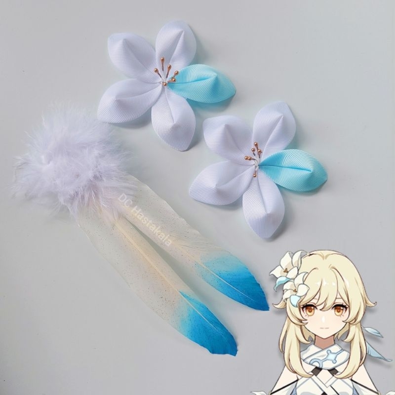 Hairclip Lumine set - Genshin Impact Accessories Cosplay