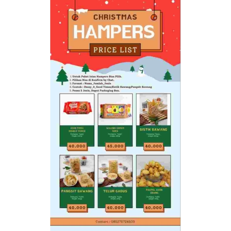 

Hampers Natal Premium