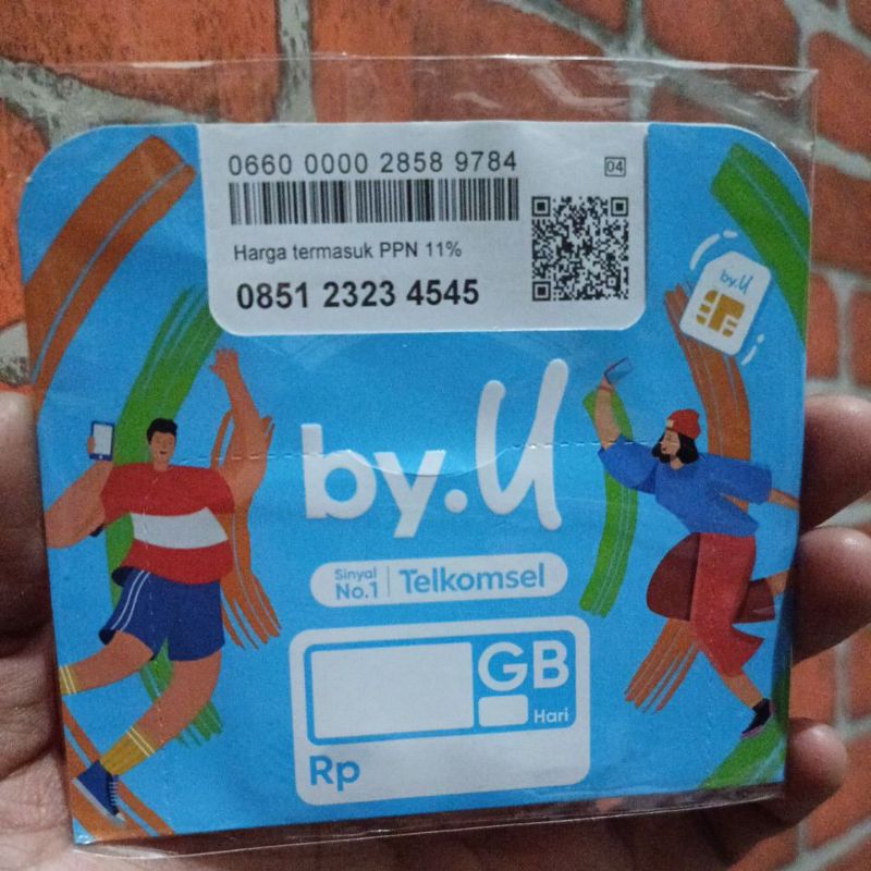 Nomor Cantik Telkomsel By.U 12345