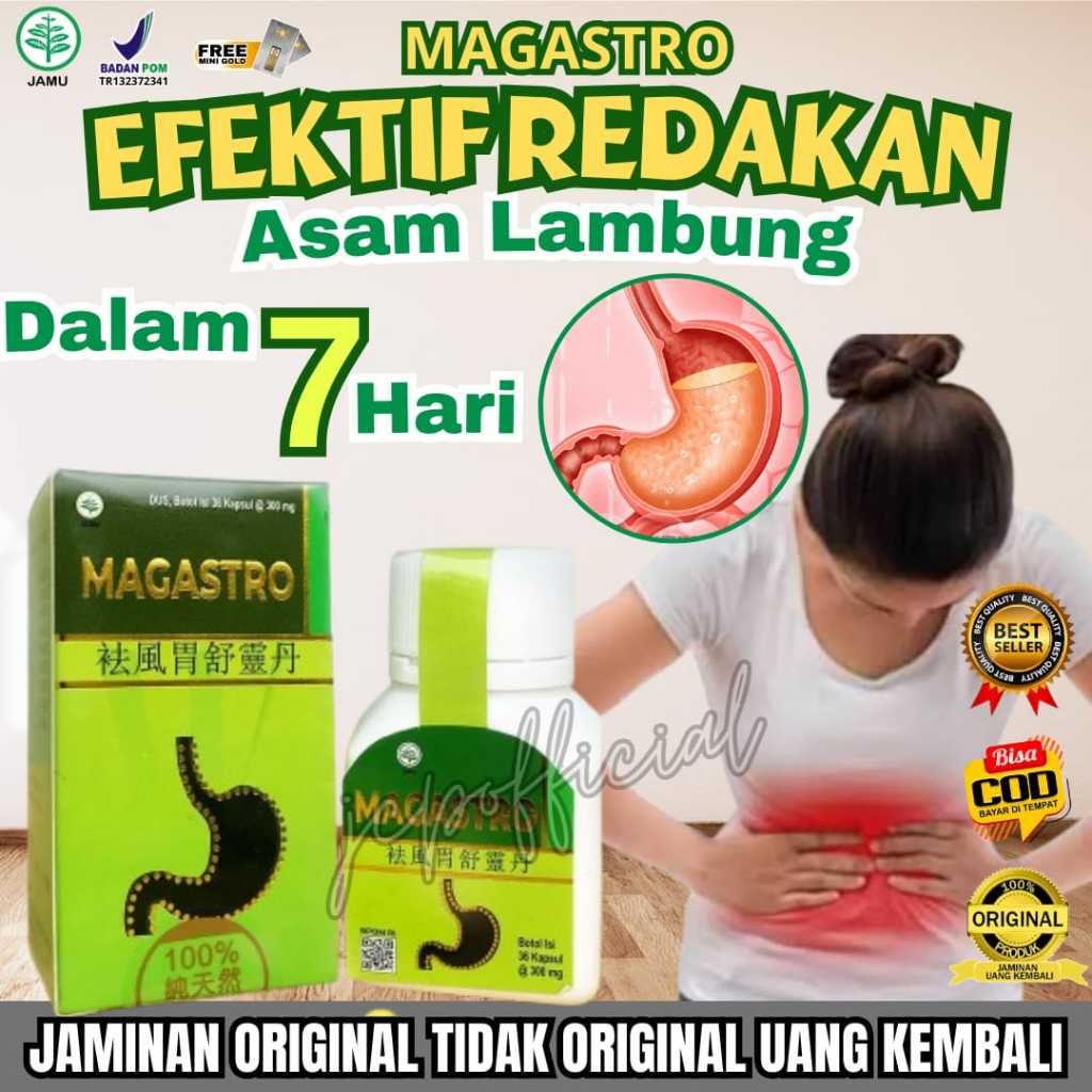 Magastro Qu Fe Su Wei Lin Dan - Obat Maag Dan Asam Lambung Ampuh Original